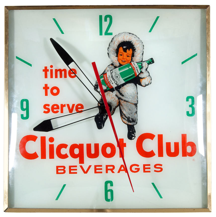 Clicquot Clock